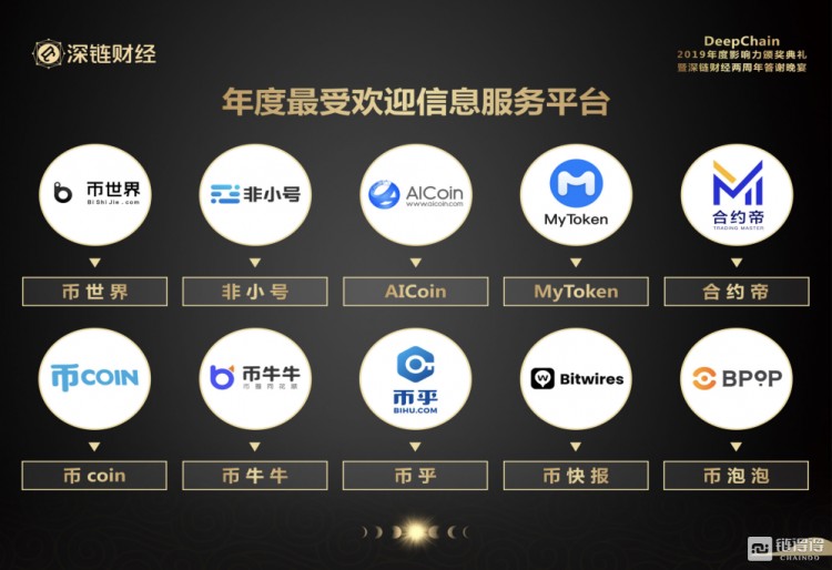 2019年DeepChain影响力颁奖典礼暨深链财经两周年答谢晚宴圆满落幕