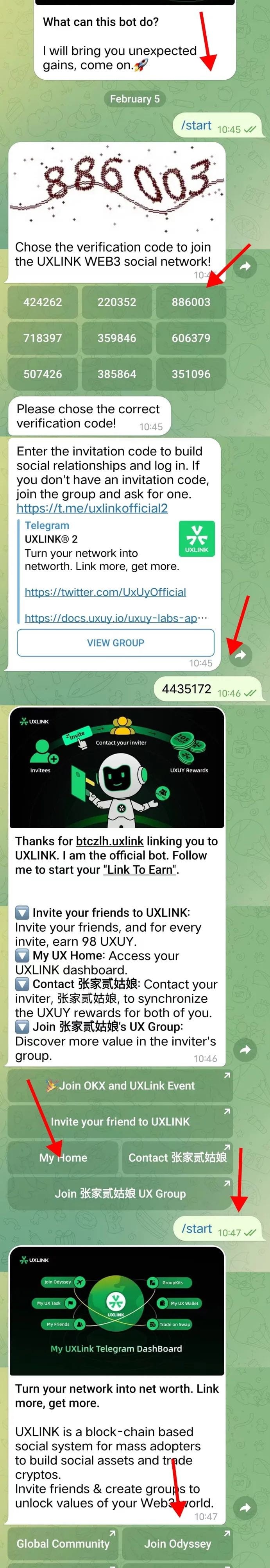 【零撸】UXLINK两个活动总共空投近200枚UXUY：奥德赛98枚（详细教程）；体验任务每天最高1